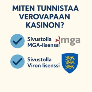 Näin tunnistat verovapaan kasinon