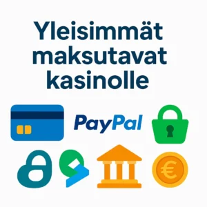 Maksutavat suomi kasinoilla